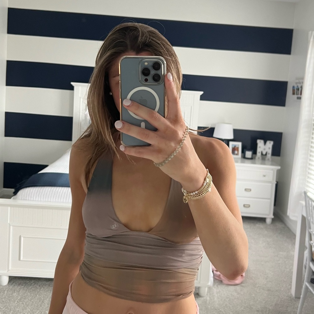 PacSun Brown Crop Top